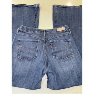 Vtg Levi's Jeans Womens 12/31 M Bold Curve Classic Bootcut Stretch Denim‎ Y2K